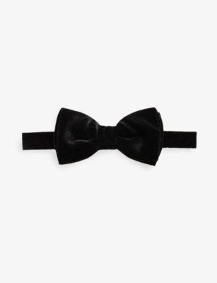 ETON: Pre-tied velvet bow tie