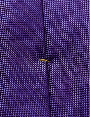 Eton Mens Dark Purple Geometric-weave Silk Tie In Dark Purple
