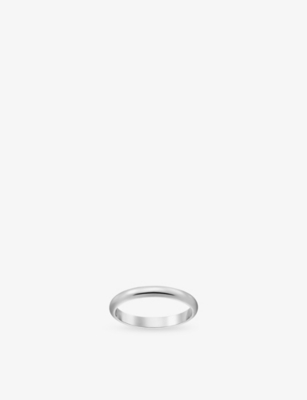 CARTIER: 1895 platinum wedding ring