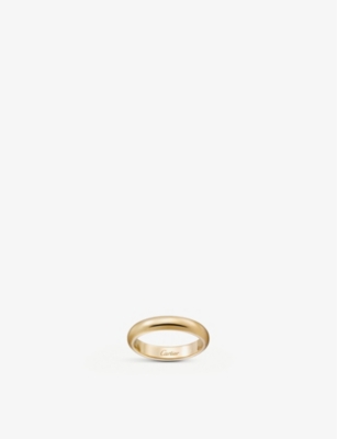 CARTIER - 1895 18ct yellow-gold wedding 