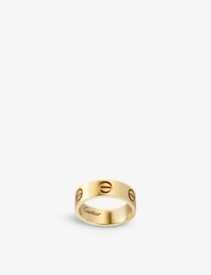 CARTIER: LOVE 18ct yellow-gold ring