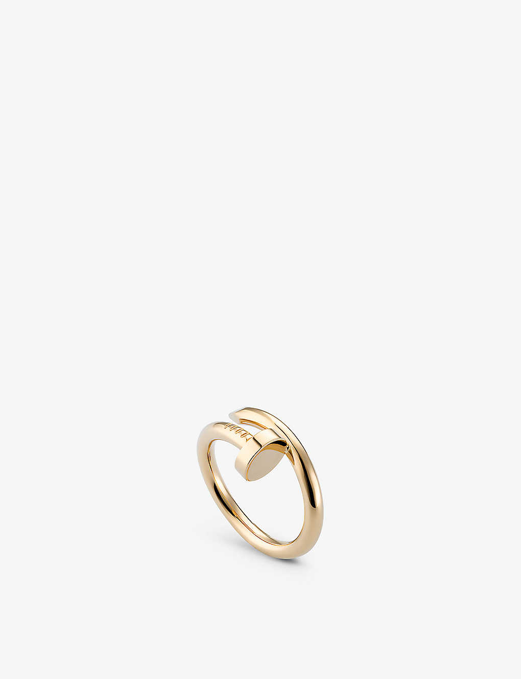 Shop Cartier Women's Juste Un Clou 18ct Yellow-gold Ring