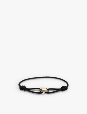 CARTIER - Trinity 18ct rose, yellow and white-gold bracelet