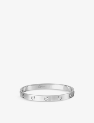white cartier bracelet