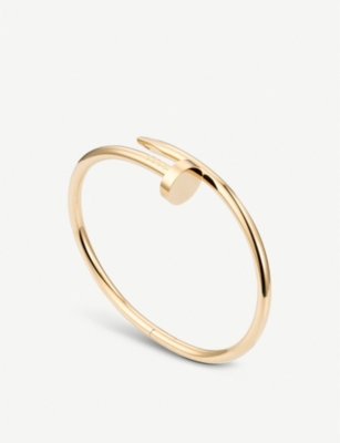 CARTIER - Juste un Clou 18ct yellow-gold bracelet | Selfridges.com