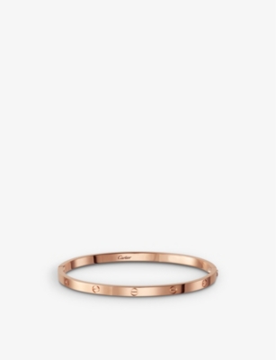 CARTIER LOVE small 18ct rose-gold bracelet