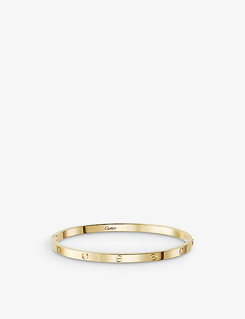 CARTIER: LOVE small 18ct yellow-gold bracelet