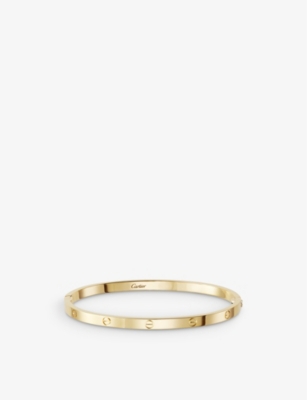 CARTIER - LOVE small 18ct yellow-gold 