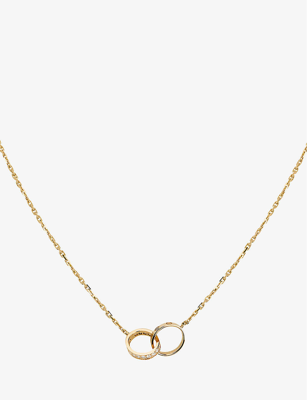 Cartier Love 18ct Gold And Diamond Necklace