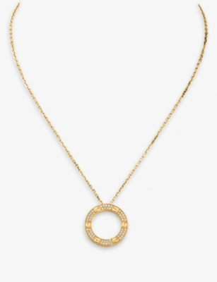 Cartier hot sale necklace selfridges