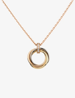 cartier trinity pendant necklace 