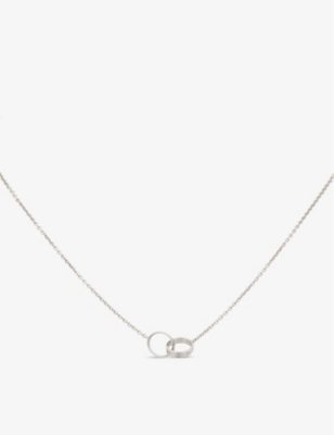 CARTIER: LOVE 18ct white-gold necklace