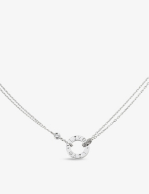 Cartier dainty online necklace