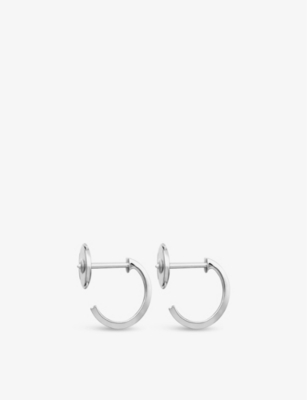 cartier silver earrings