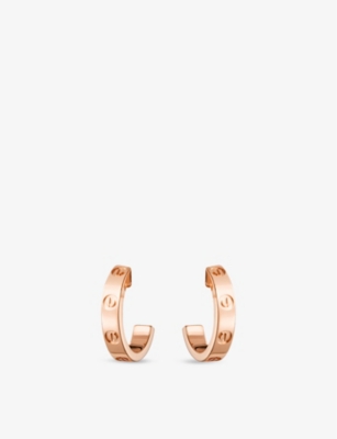 Cartier Love 18ct Pink-gold Earrings