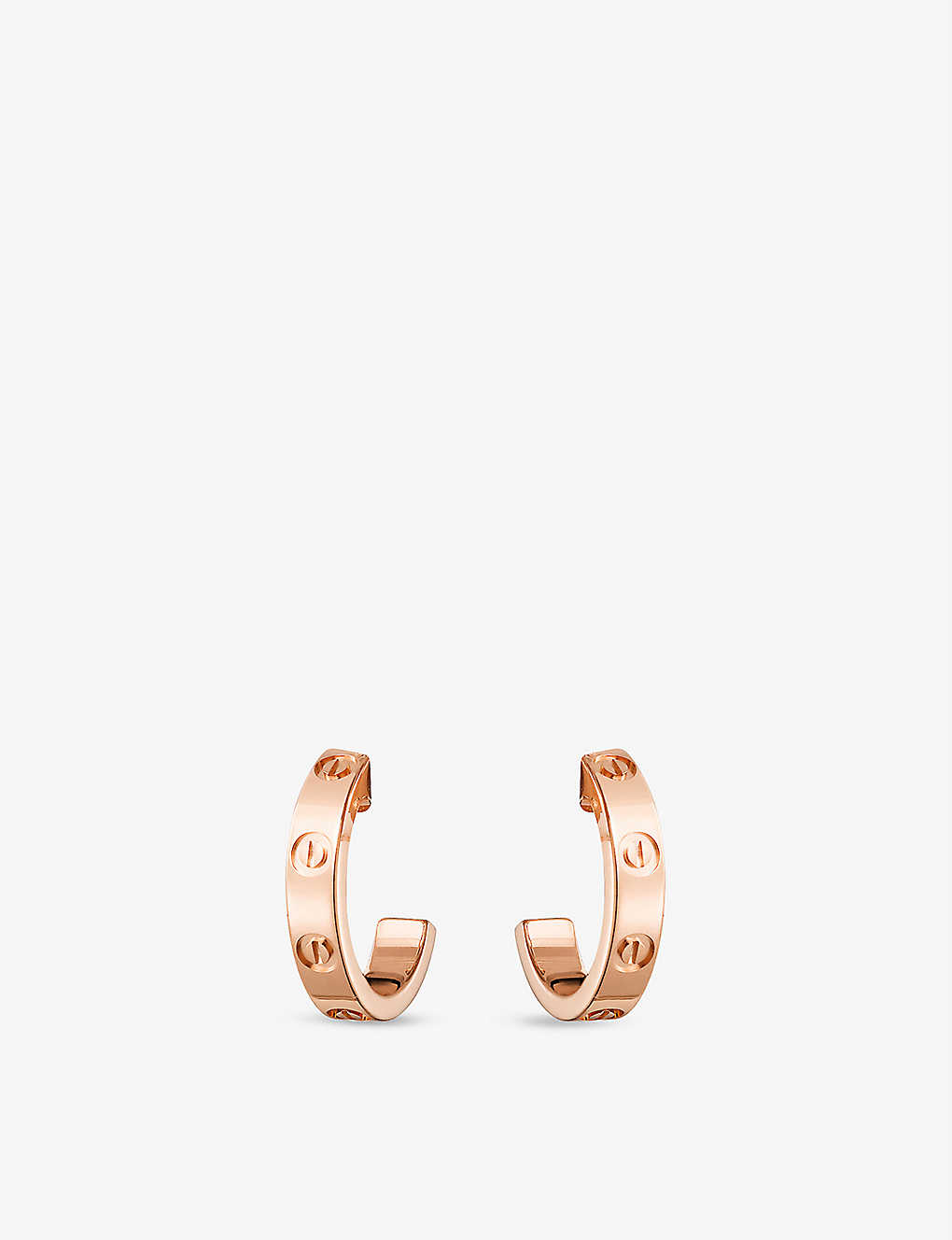 Cartier Love 18ct Pink-gold Earrings
