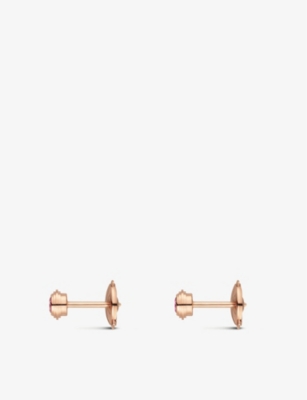 CARTIER: Cartier d’Amour 18ct rose-gold and sapphire earrings