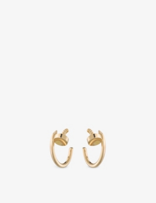 CARTIER: Juste Un Clou 18ct yellow-gold earrings