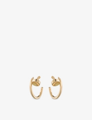 Cartier Womens Juste Un Clou 18ct Yellow-gold Earrings