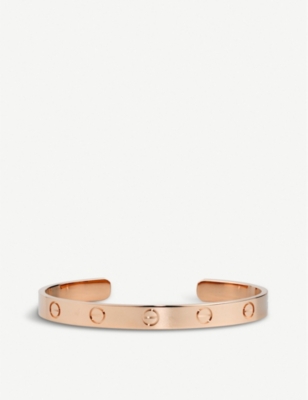 cartier rose gold wrap bracelet
