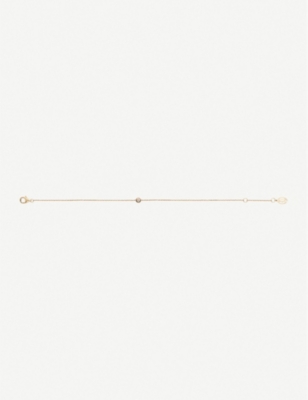 Shop Cartier Women's D'amour Extra Small 18ct Yellow-gold And Diamond Bracelet