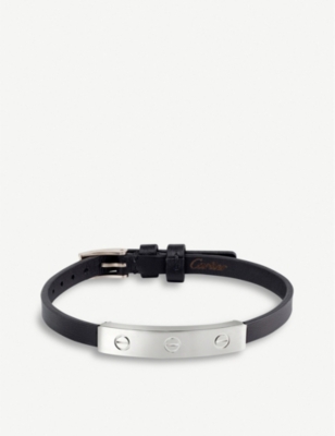 cartier leather bracelet