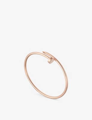 CARTIER - Juste un Clou Small Model 18ct rose-gold bracelet