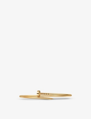 Shop Cartier Women's Yellow Gold Juste Un Clou Small Model 18ct Yellow-gold Bracelet