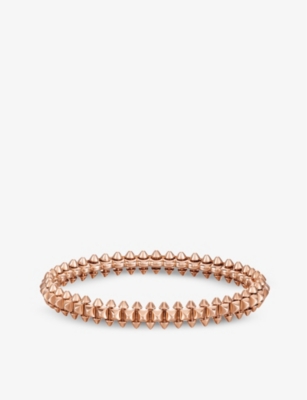 Cartier Womens Pink Gold Clash De 18ct Rose-gold Bracelet