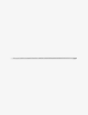 CARTIER: Lignes 18ct white-gold and diamond bracelet