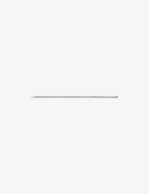 CARTIER: Lignes 18ct white-gold and diamond bracelet