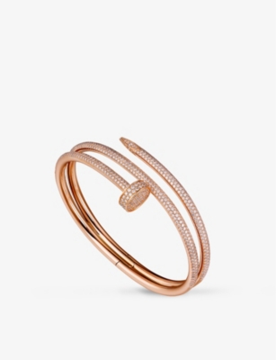 CARTIER Juste un Clou 18ct rose gold and 3.61ct brilliant cut