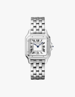 Cartier Women's Crwspn0007 Panthère De Medium Stainless Steel Watch In Silver