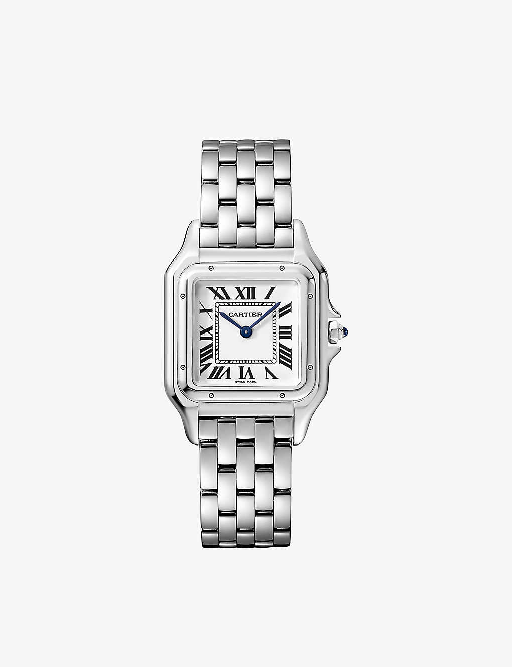 Cartier Women's Crwspn0007 Panthère De Medium Stainless Steel Watch In Silver
