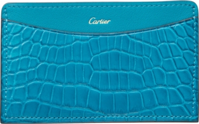 cartier crocodile wallet