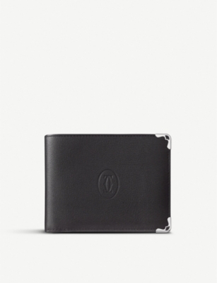 CARTIER: Must de Cartier leather wallet