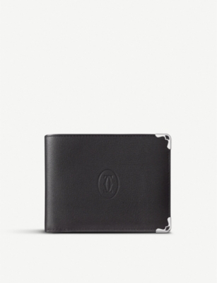 Cartier Black Must De Leather Wallet