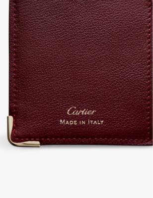 Shop Cartier Must De  Leather Card Holder