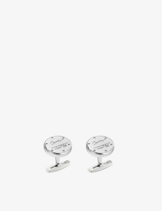 Water-resistant decor cufflinks