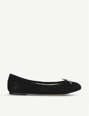 sam edelman black leather flats