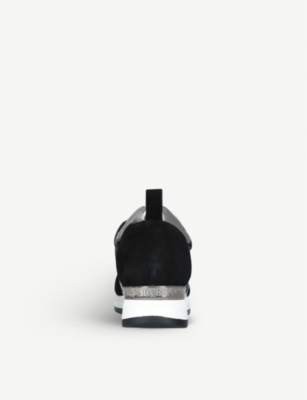 carvela justified trainers white