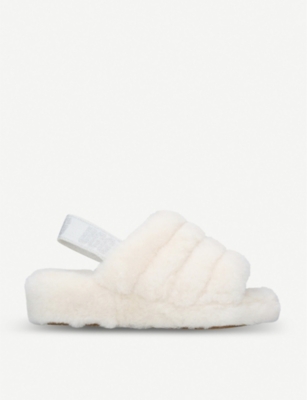 ugg fluff yeah slide cream