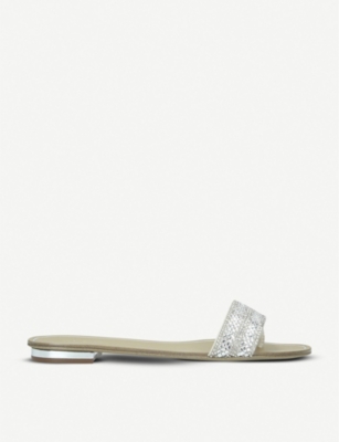 ALDO Cadilinna faux leather sandals Selfridges