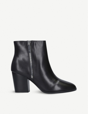 nine west black ankle boots