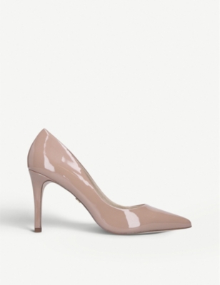 kurt geiger nude wedges