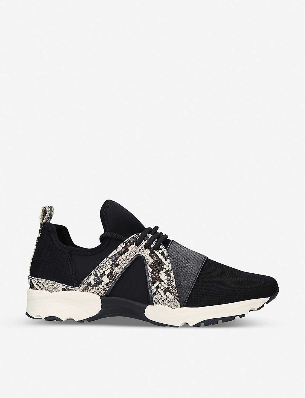 CARVELA - Lament stretch-knit snakeskin-print trainers | Selfridges.com