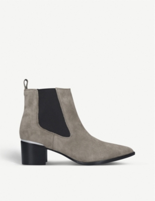 nine west suede ankle boots