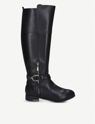 nine west black boots