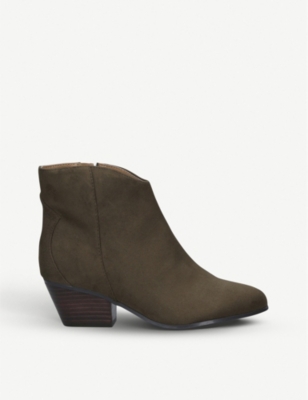 nine west suede ankle boots