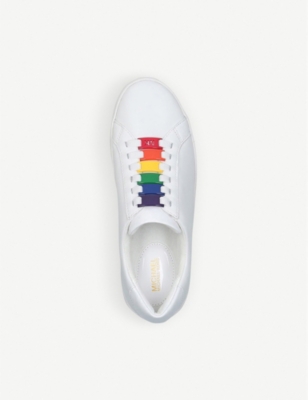 michael kors cameron leather sneaker